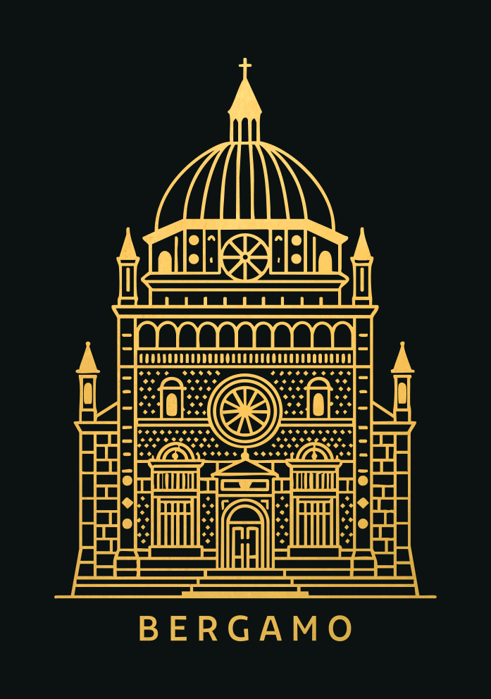 Souvenir design Bergamo Città Alta