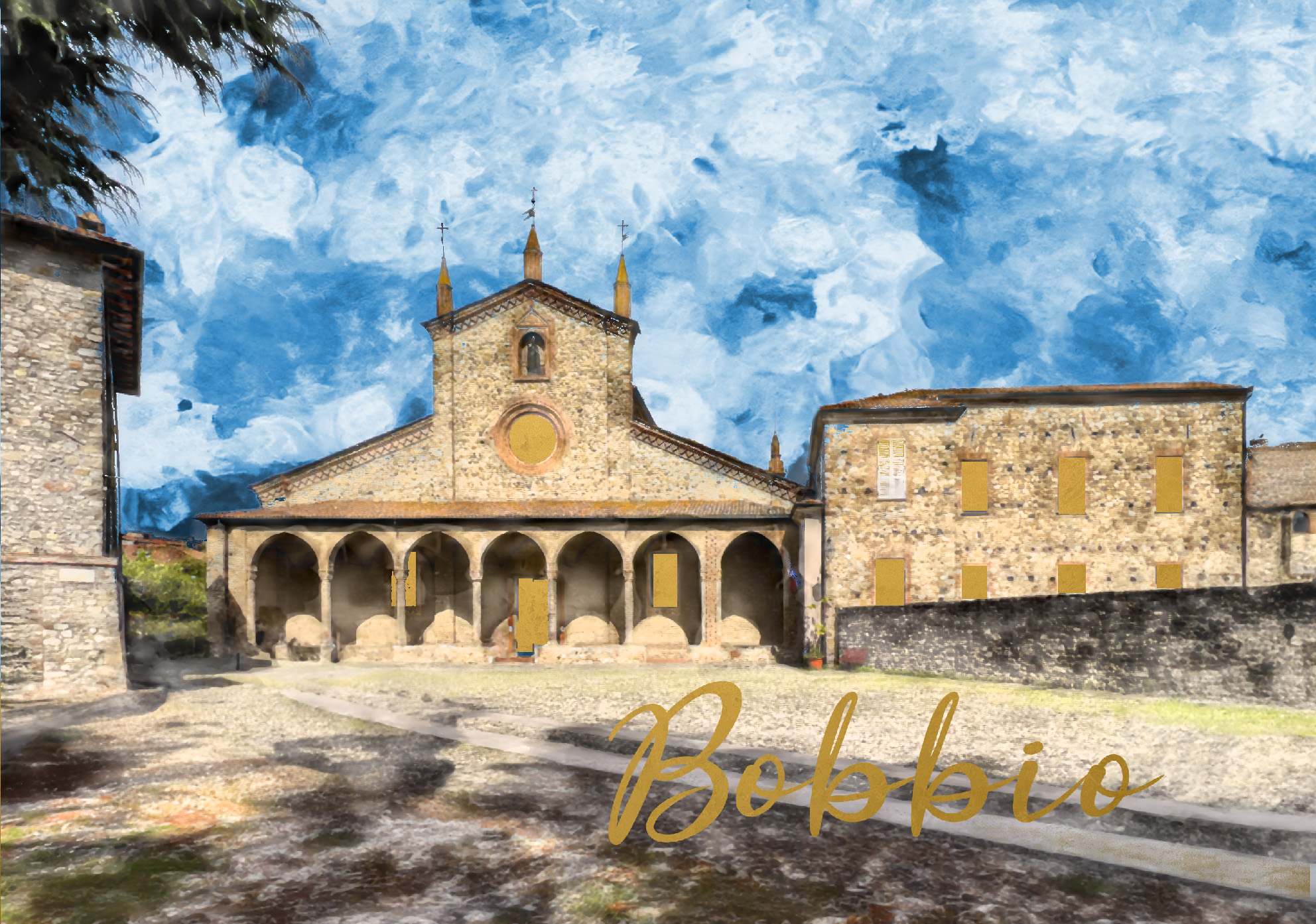 Souvenir Bobbio design