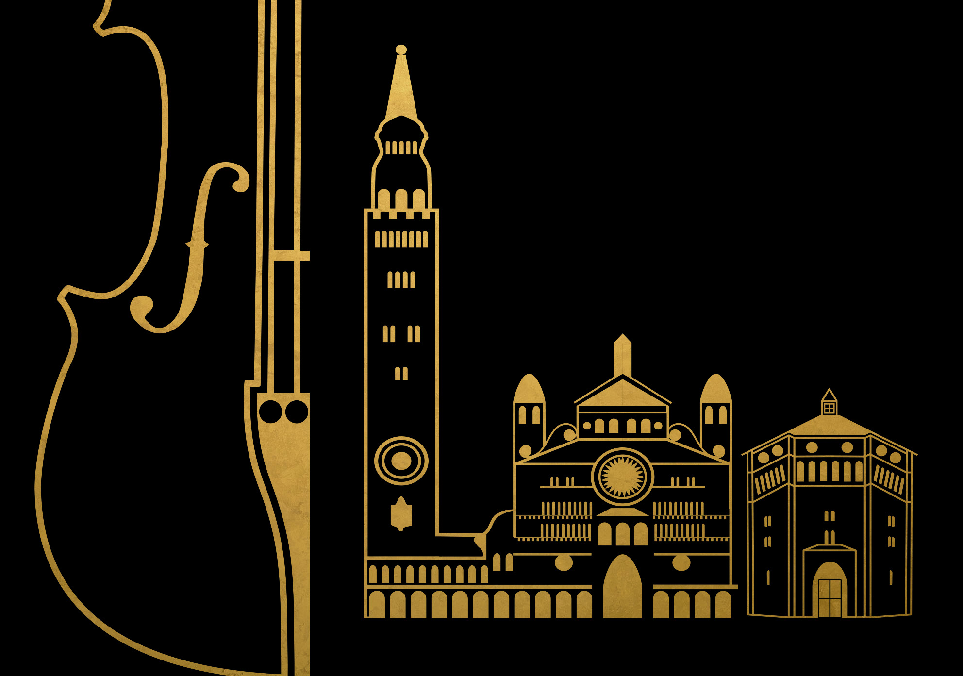 Magnete souvenir design Cremona