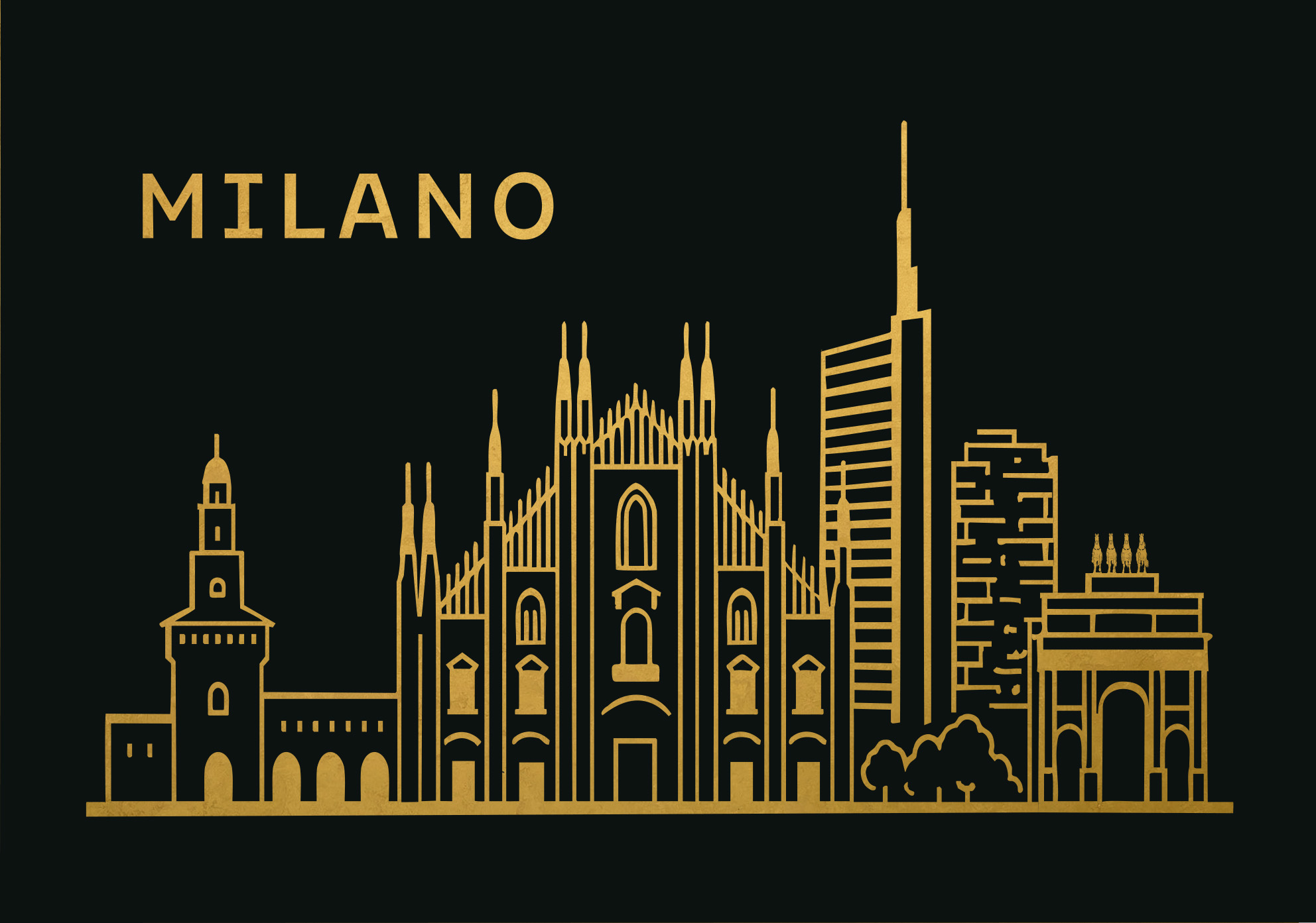 Magnete design Duomo di Milano