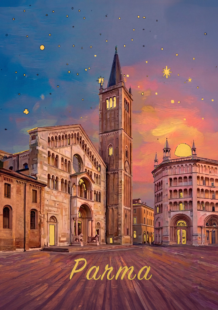 Souvenir Parma Verdi design