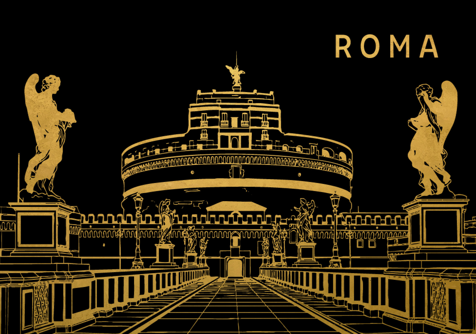 Souvenir Roma architettura