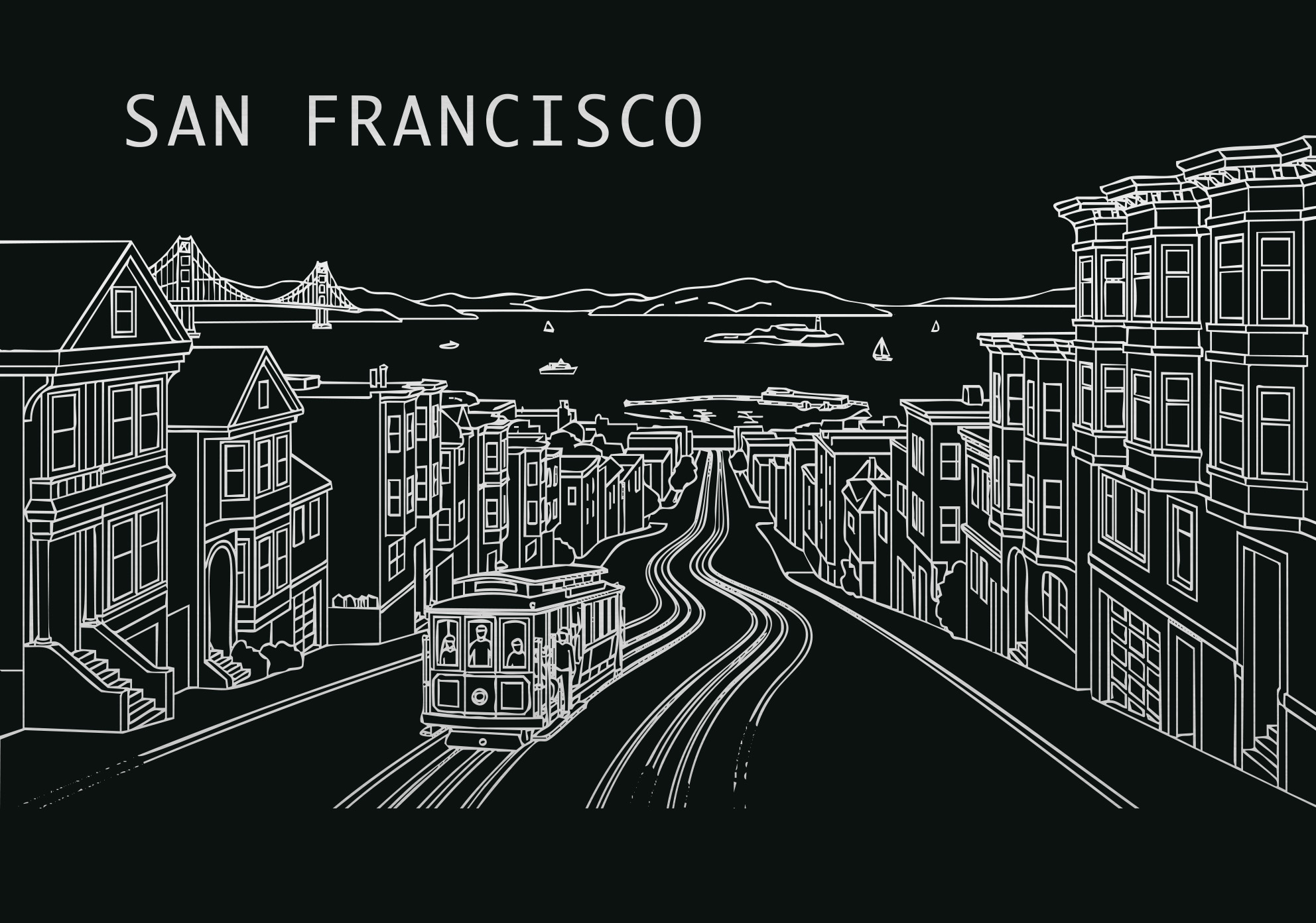 Souvenir San Francisco Golden Gate