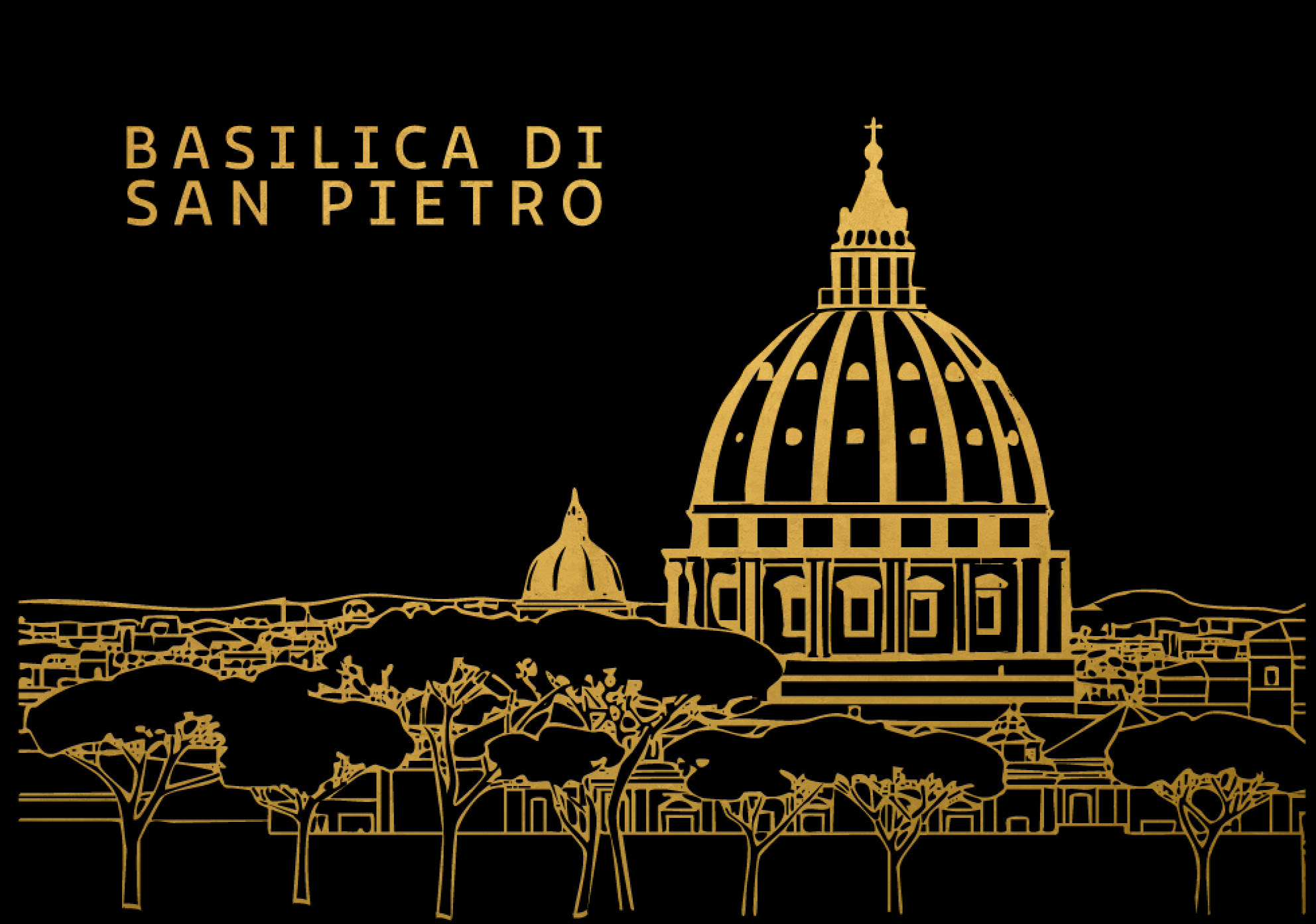 Magnete souvenir design Vaticano